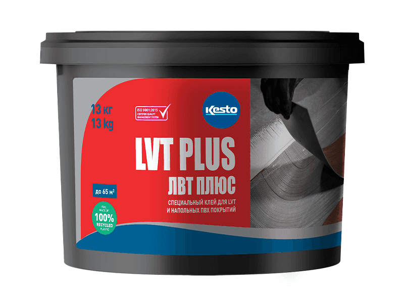 Клеи для напольных покрытий Kesto LVT Plus 13 кг
