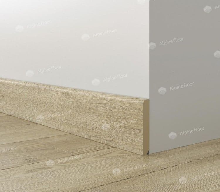 Напольный плинтус Parquet Light Дуб Ваниль Селект SK 13-3