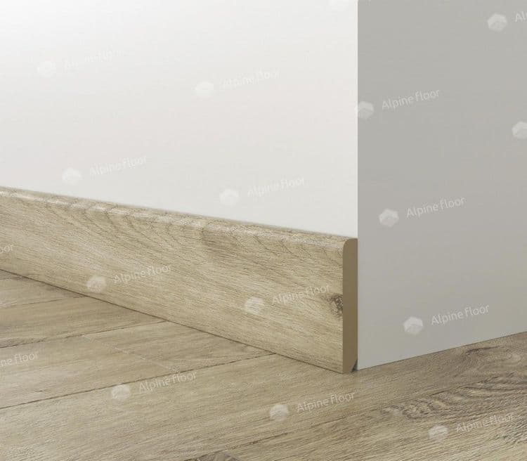 Напольный плинтус Parquet Light Натуральный первозданный дуб отбеленный SK 13-5
